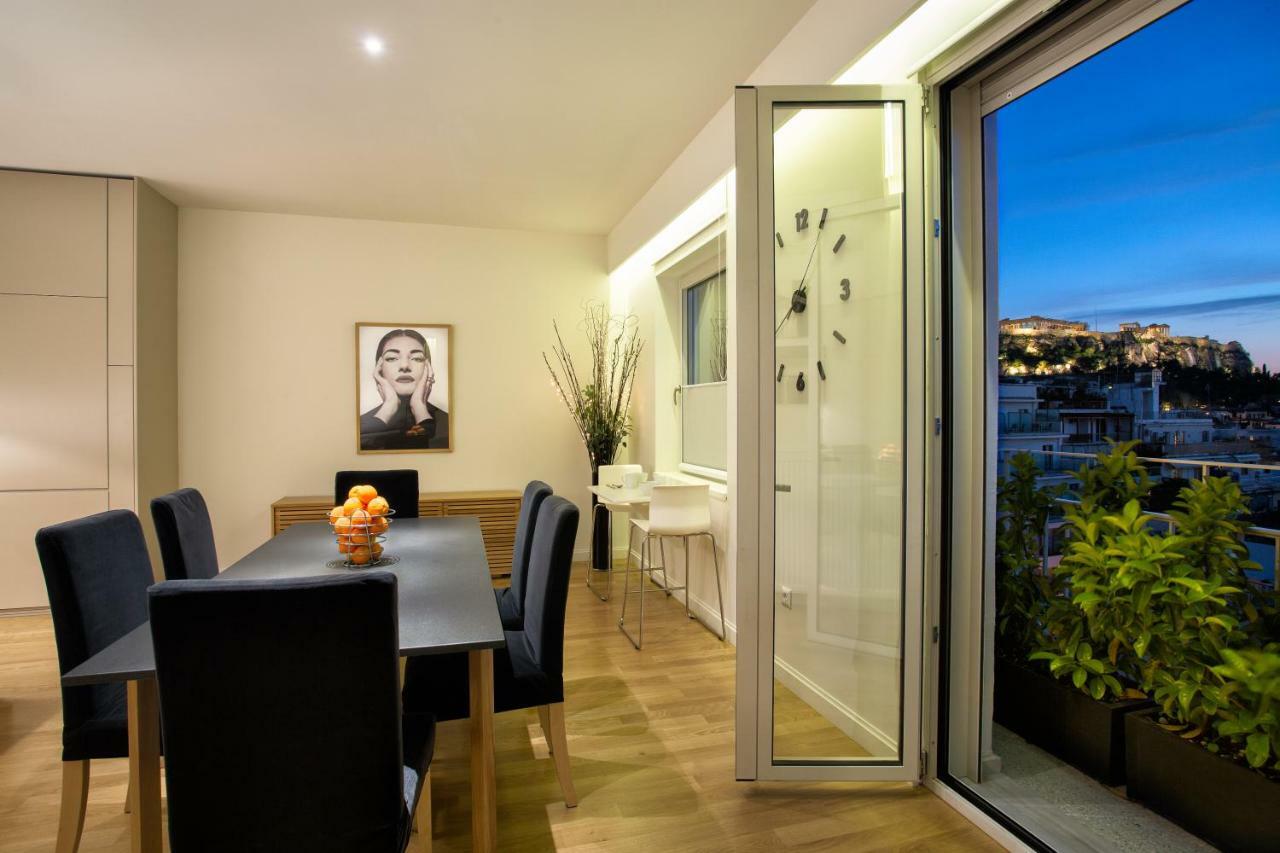 Central Acropolis View Apartment Aten Exteriör bild
